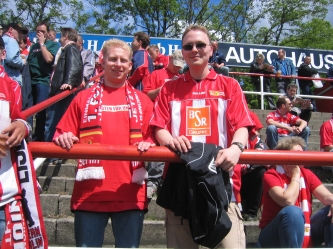 Lars und Matthias beim 1.FC Union Berlin