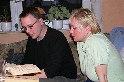 22. April 2006, Singen bei Claudia und Henry