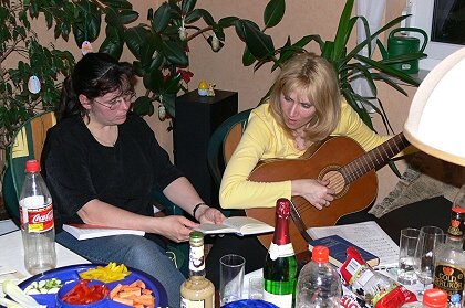 22.04.2006 Singen bei Claudia und Henry