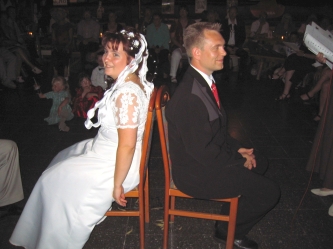 Hochzeit von Uta und Christian, Juni 2003