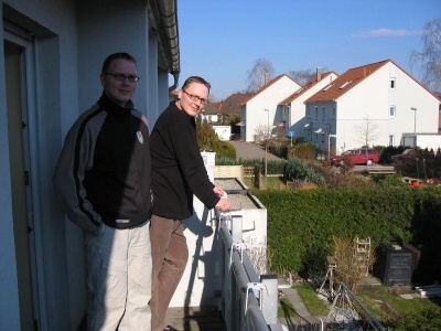 Matthias und Lars, 20. März 2005