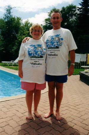Uschi and Dirk, Canada 1999
